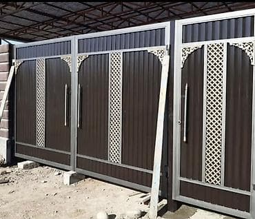 Распашные ворота: Металлические ворота и калитки на заказ - Изготовление ворот любой — 1