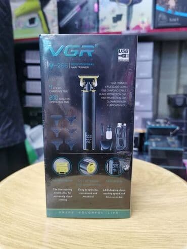 купить тример: Триммер-машинка оригинал для стрижки волос с тремя насадками — 2