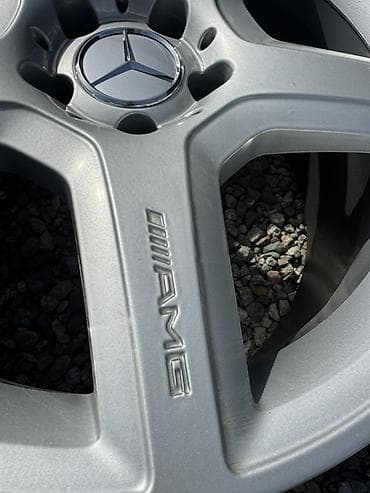 м 57: Литые Диски R 18 AMG, Комплект, отверстий - 5, Б/у — 4