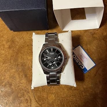 Классические часы часы, Casio, Титан, Япония, Водонепроницаемые, Оригинал, Мужские, Новый