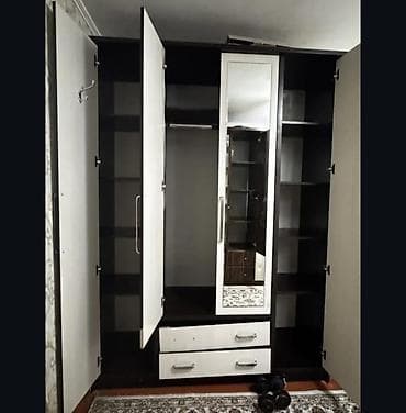 Шкафы: Шифоньер, шкаф для одежды, Б/у, Прямой, ЛДСП — 2