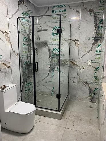 Душевые ограждения из закалённого стекла под заказ - Конструкция — 2