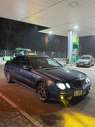 автомобиль мерс: Mercedes-Benz E-Class: 2002 г., 5 л, Типтроник, Бензин, Седан — 4