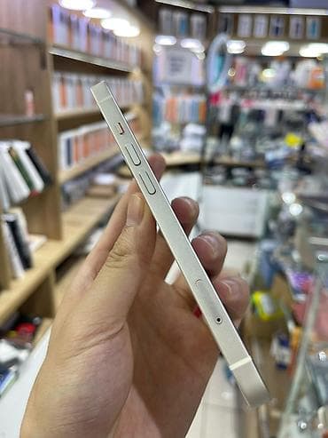 wifi: IPhone 13, Б/у, 128 ГБ, Белый, Защитное стекло, 100 % — 4