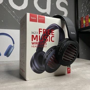 наушник оптом: Каптама, Hoco, Жаңы, Электр зымсыз (Bluetooth), Спорт менен машыгуу үчүн — 3