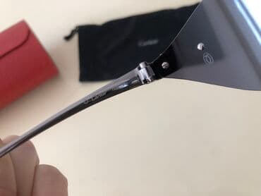 чемодан дорожный бу: Очки Cartier (реплика)
Идеальное состояние — 4