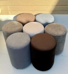 круглый пуфик: Мебель на заказ, Магазины, Пуфик — 9