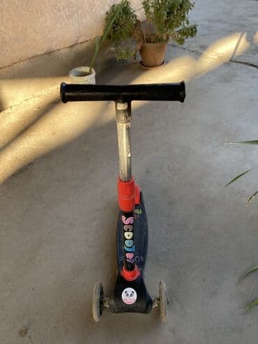 вилка на самокат: Детский самокат, Трёхколёсный — 4