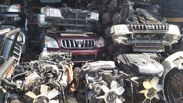 Прадо 120 автозапчасти. 1KD и 1GR. Мотор АКПП раздатка. Кузовное 