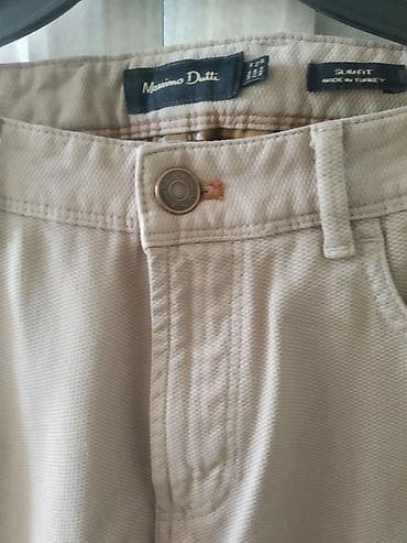 Рубашки: Мужские Брюки "ZARA", размер М, 48, бежевые. б/у, в отличном — 1