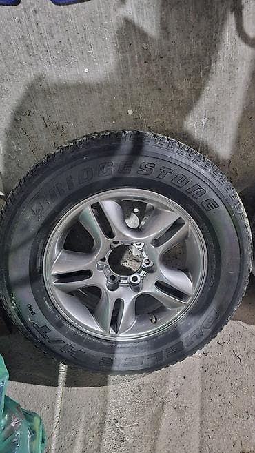 330 rx: Колеса в сборе 265 / 65 / R 17, Всесезонная, Б/у, 1 шт, Внедорожные (АТ/МТ), Литые, отверстий - 6 — 1