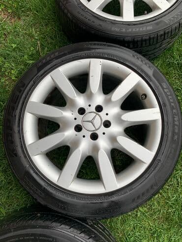 зимние шины на ниву 21214: Колеса в сборе 245 / 45 / R 18, Зима, Б/у, Комплект, Легковые, Литые, отверстий - 5 — 8