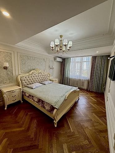 Квартиры: 3 комнаты, 140 м², Джал мкр (в т.ч. Верхний, Нижний, Средний) Элитка, 5 этаж, Дизайнерский ремонт — 10