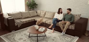 спальный диван трансформер: Модульный диван, Б/у — 1