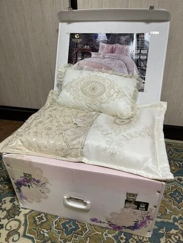 набор постельного белья: Пастельный комплект на приданное — 1