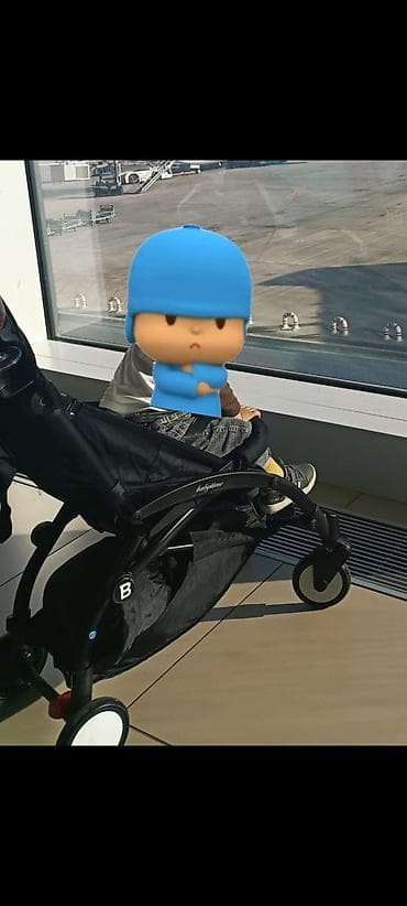 продажа колясок: Прогулочная коляска, складная, лёгкая, чёрная. - Компактная — 3