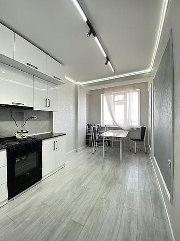 Продажа квартир: 1 комната, 45 м², Манас-Ата мкр., Элитка, 3 этаж, Дизайнерский ремонт — 8