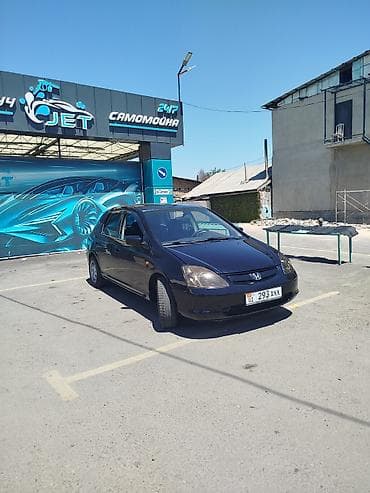 Унаа: Honda Civic: 2001 г., 1.6 л, Автомат, Бензин, Хетчбек — 2