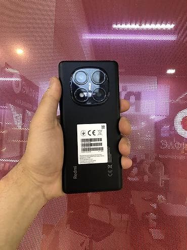 iphon 5: Redmi, Redmi Note 14 Pro, Б/у, 256 ГБ, цвет - Черный, 1 SIM, 2 SIM, eSIM — 1