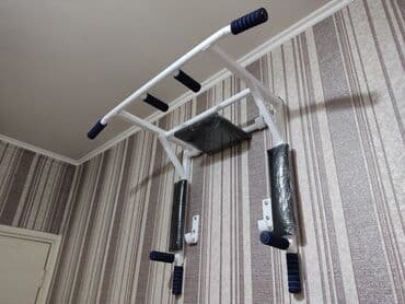 купить турник и брусья для дома: Турник, 3 в 1, Настенный, Новый, Платная доставка, Самовывоз — 1