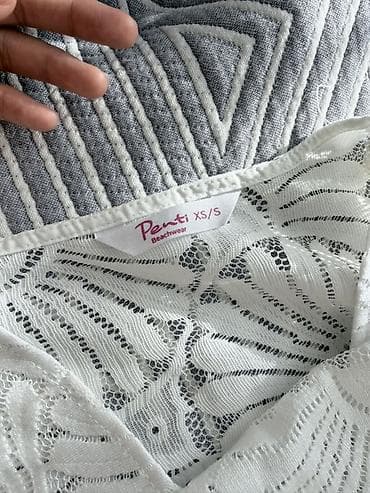 pull and beer: Кружевной пляжный кимоно-кардиган Penti Beachwear Покупала в фирменном — 4