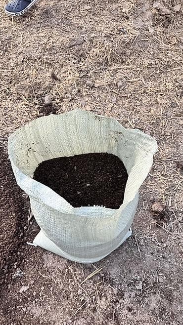 Перепревший перегной/компост в мешках - Натуральное органическое