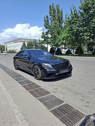 560 sec: Mercedes-Benz S-class AMG: 2018 г., 4 л, Автомат, Бензин, Седан — 2