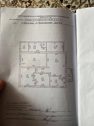 сокулук продается дом: Дом, 109 м², 5 комнат, Агентство недвижимости, Косметический ремонт — 3