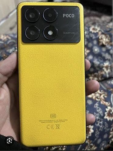 ps2 android: Poco X6 Pro 5G, Б/у, 256 ГБ, цвет - Желтый, 2 SIM — 4