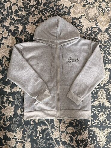 оборудование для нижнего белья: Мужская толстовка, M, Новый, цвет - Серый, Самовывоз, Платная доставка — 1