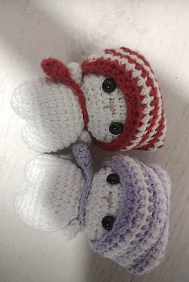 kipling monkey: Брелок, Текстиль, Новый, цвет - Белый — 1