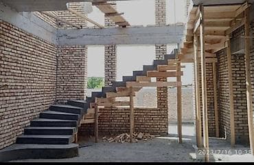 Бетон тепкичи Жеке менчик үй үчүн, Тепкичтин формасы: Көп марштуу