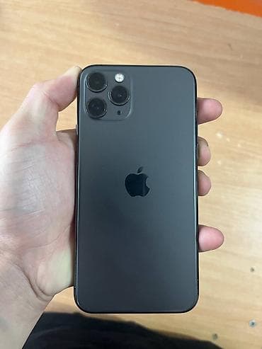 aphone 13: IPhone 11 Pro, Б/у, 64 ГБ, Space Gray, Чехол, 72 % — 1