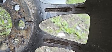 шипы на колеса: Литые Диски R 17 Work, Комплект, отверстий - 5, Б/у — 7