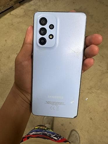 Samsung Galaxy A53 5G, Б/у, 128 ГБ, цвет - Голубой, 2 SIM — 3