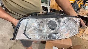 aud: Комплект передних фар Audi Новый, Аналог — 8