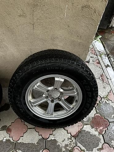 Шиналар жана дисктер: Дөңгөлөктөр монтажда 265 / 65 / R 17, Кыш, Колдонулган, Комплект, Жол тандабастар (АТ/МТ), Куйма, тешиктери - 6 — 3