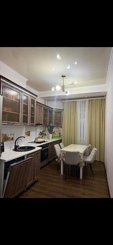 посуточная квартира манас: 3 комнаты, 102 м², Элитка, 6 этаж, Евроремонт — 5