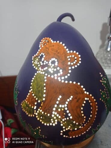 синий лампа: Светильник ночник ручная работа экологически чистыйоригинальные лампы — 17