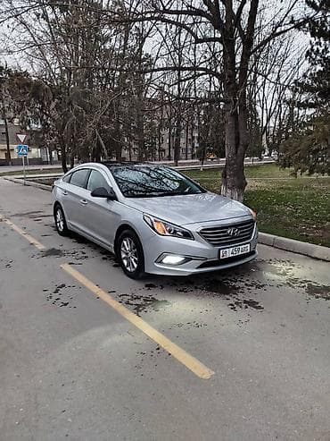 машина цлс: Hyundai Sonata: 2016 г., 2 л, Автомат, Газ, Седан — 1