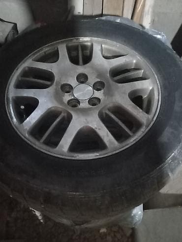 Колеса в сборе 215 / 60 / R 16, Зима, Б/у, Комплект, Литые, отверстий - 5