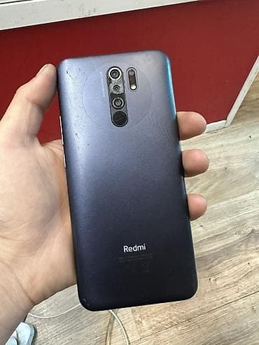 iphone 21: Redmi, Redmi 9, 32 ГБ, цвет - Серый, 2 SIM — 2