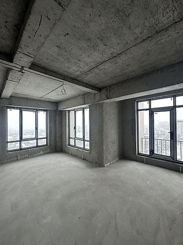 радуга сары ой квартира: 3 бөлмө, 102 м², Элитка, 12 кабат, Даяр ПСО (өзү оңдоп түзөтүп бүтүү үчүн) — 6