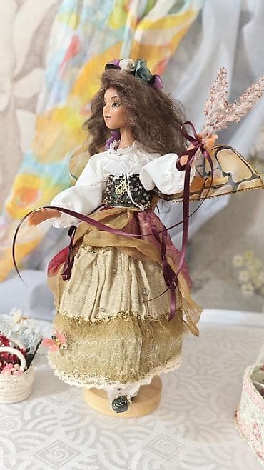 сколько стоит кукла лабубу: Авторская кукла-фея на подставке Кукла из запекаемого полимерной — 4
