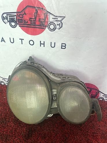 Передняя правая фара Mercedes-Benz 1996 г., Б/у, Оригинал, Япония