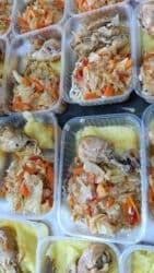 бу манты каскан: Обед доставка кылабыз,порциялары — 4