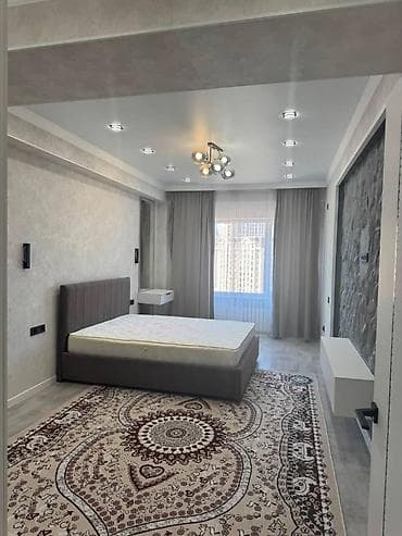 osh flat: 2 комнаты, 70 м², Асанбай мкр Элитка, 8 этаж, Дизайнерский ремонт — 2