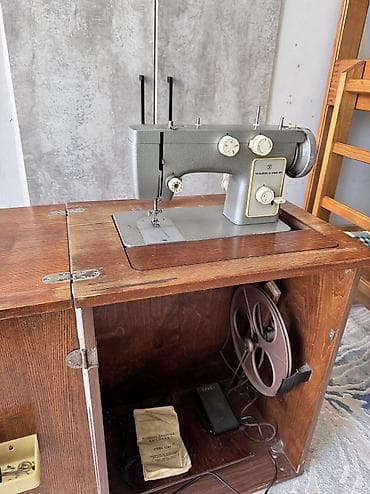imac mini: Швейная машина Chayka, Электромеханическая, Полуавтомат — 1