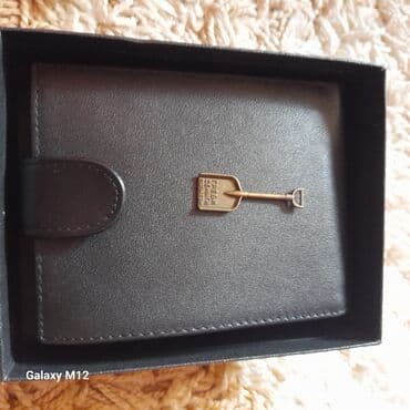 мужские барсетки: Продам,Новый Мужской Портмоне из натуральной кожи.В городе Ош Цена — 5