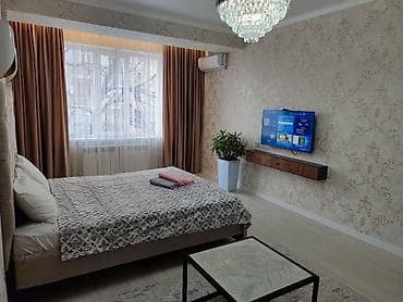 альфия: 1 комната, Люкс, элитка, Филармония, Постельное белье, Кондиционер, Парковка — 1